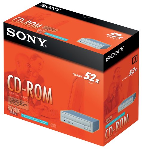 Sony CDROM 52X EIDE lecteur interne pour PC de bureau avec interface IDE CDU5222/C1