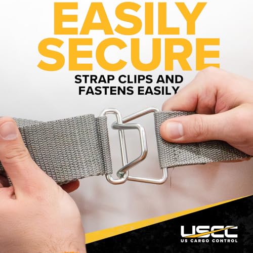 US Cargo Control Appliance Truck Replacement Strap - for Use with US Cargo Control Steel Appliance Trucks with Single or Double Auto Recoil - Appliance Dolly Belt Strap Replacement Part by US Cargo Control - Image 4