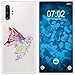 Produktbild PhoneNatic Case kompatibel mit Samsung Galaxy Note 10+ Silikon-Hülle Floral Fuchs M1-5
