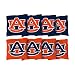 NCAA Replacement Corn Filled Cornhole Bag Set NCAA Team: Auburn University Tigers