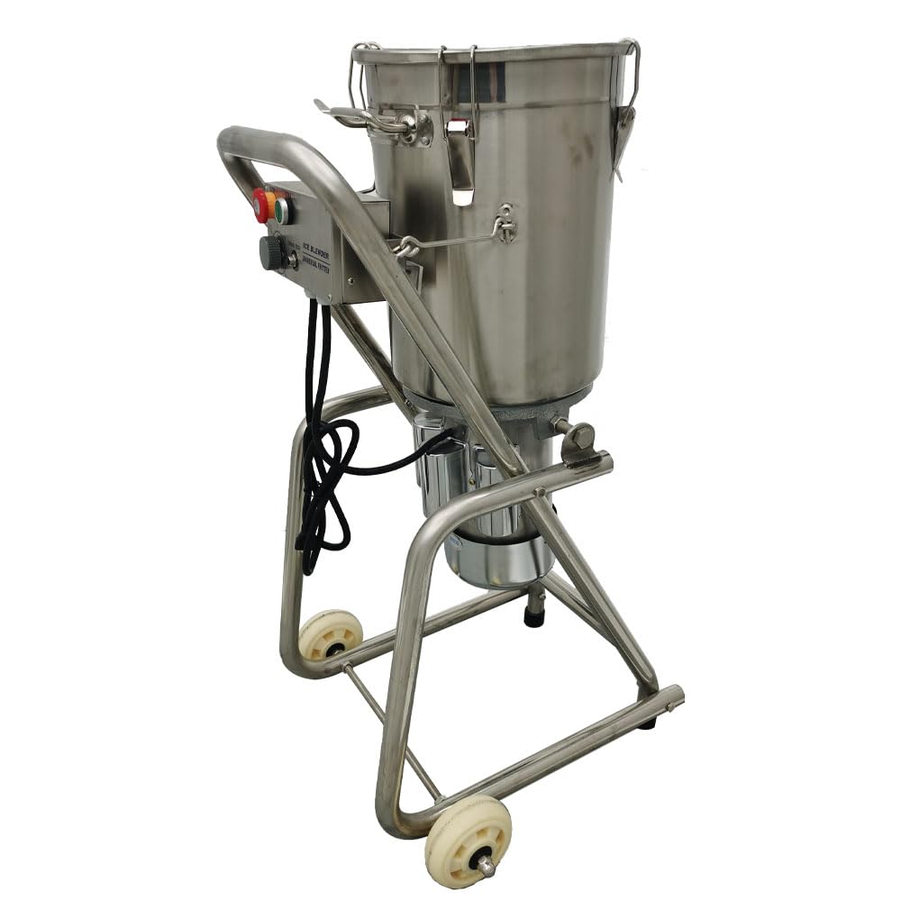 1.8KW 32L Carne Vegetales Preparación Alimentos Molinillo 110V Vertical Eléctrico Mezclador Molinillo Cortador Multifunción Alimentos Picador para Verduras Carne Jengibre Ajo 7