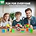 TOY Life Speed Cube Set 10 Pack Magic Cube | Includes Speed Cubes 3x3, 2x2, 4x4, Pyramid Cube, Megaminx Cube Puzzle Cube Bundle Collection Cube Toys Gift for Kids & Adults
