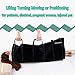 Transfer Blanket with Handles - Bed Positioning Pad and Straps - Reusable, Washable Patient Lifting Device for Body Lift, Turning, Sliding, Moving - for Caregiver, Family Aid, Bedridden, Elderly