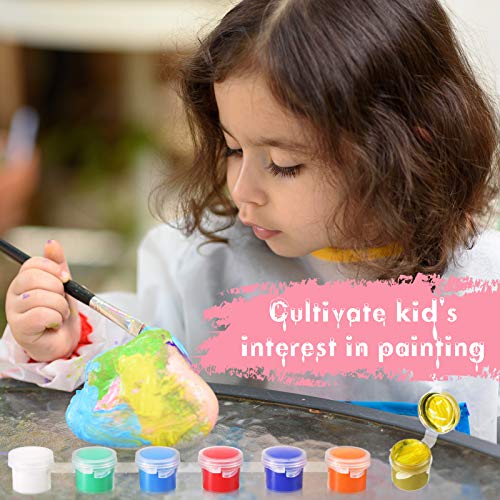 100 Strips 600 Pots Empty Paint Strips Paint Cup Pots Mini Strips Clear Plastic Storage Containers Art Painting Craft Supplies For Classrooms Schools Paintings Art Festivals (3 Ml/ 0.1 Oz) #TOP3