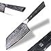 zayiko Professional Series Damast Nakirimesser 15,80 cm Klinge extrem scharf aus 67 Lagen I Damastmesser Profi Küchenmesser Kochmesser aus echtem japanischen Damaststahl mit Ahornholzgriff und Holzbox