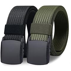 Black + Army Green (2 Pk Nylon Belt)