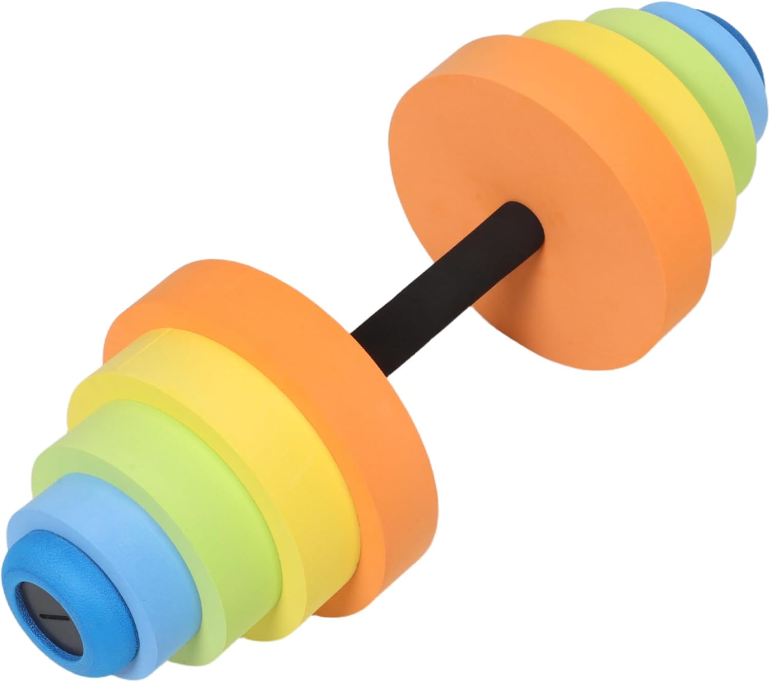 GALPADA Water Dumbbell Aquatic Weight for Pool Exercise Safe Lightweight Foam Barbell for Strength Endurance Encourages Outdoor Fitness