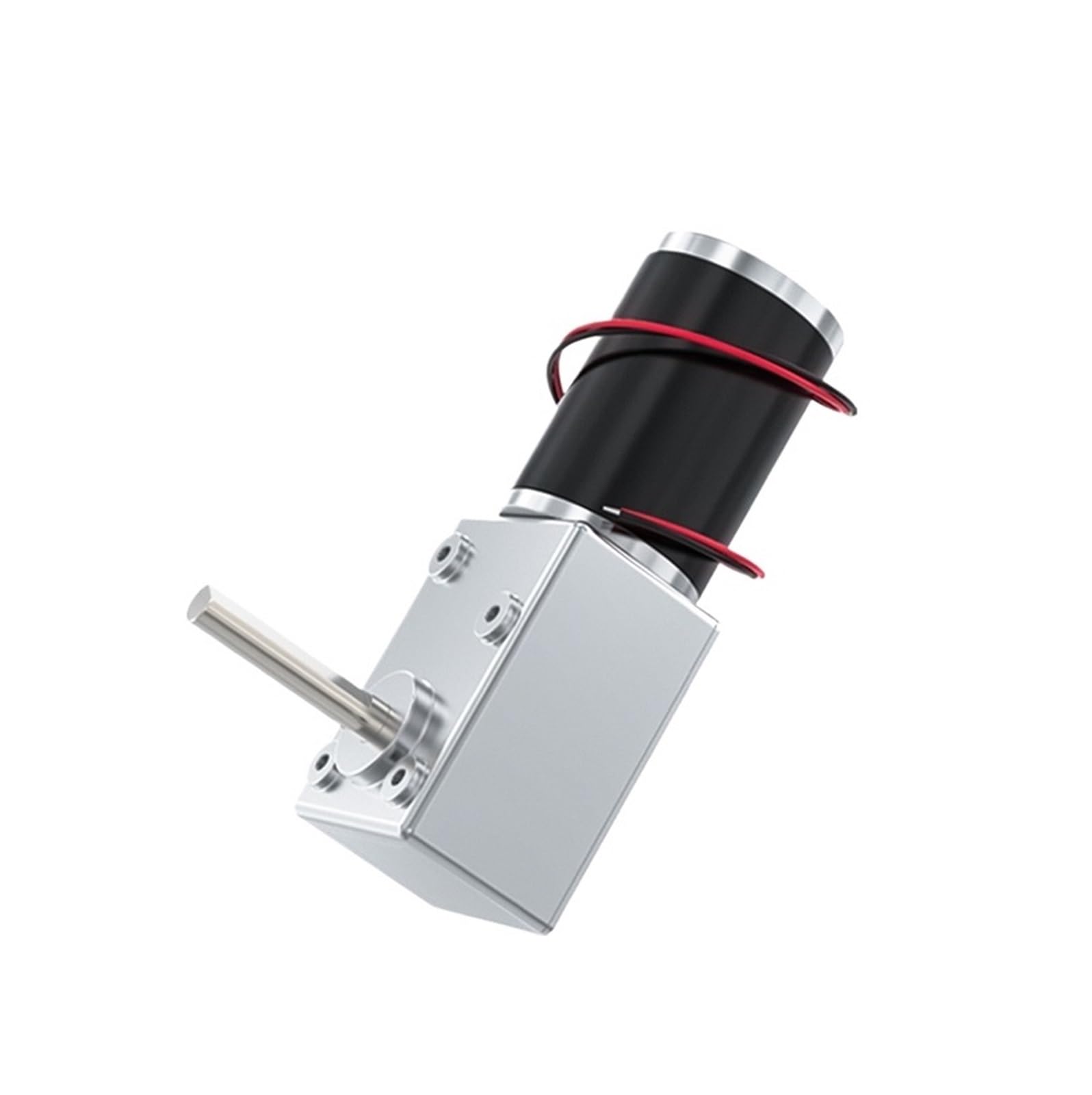 GNQUKEBWH 5882-50ZY Worm Gear Motor 12V High Torque Adjustable Speed ​​1.5RPM~440RPM Forward and Reverse Brushed(1.5RPM)