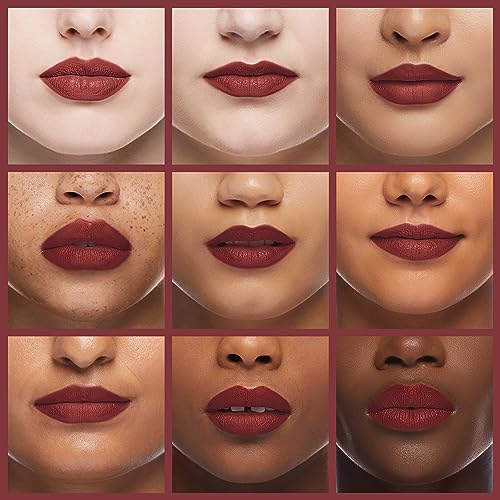 Image of NYX PROFESSIONAL MAKEUP Suede Matte Lip Liner, Velvety-Smooth, Long-Lasting Formula For A Defined Lip Makeup Look - Cannes (Red)