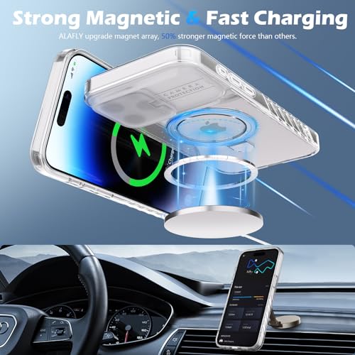 Coque iPhone 15 Pro Max MagSafe antichoc transparente premium - 3