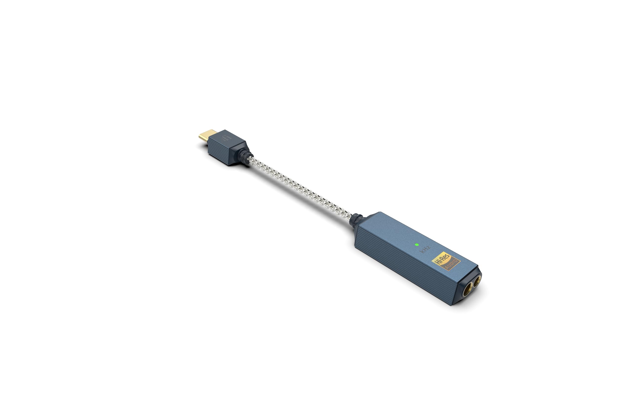 iFi GO Link 2 Max Amplificatore DAC USB per cuffie – Doppio ESS Sabre, uscita bilanciata da 241 mW, jack da 4,4 mm, audio ad alta risoluzione, basso rumore, miglioramento della gamma dinamica