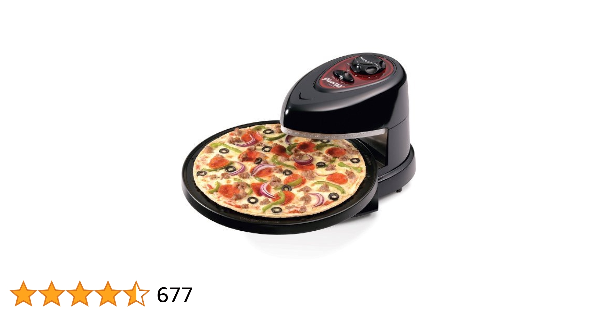 新品！ PRESTO Pizzazz Plus 回転オーブン Pizzazz® Plus rotating pizza oven - Pizza Ovens - Presto®