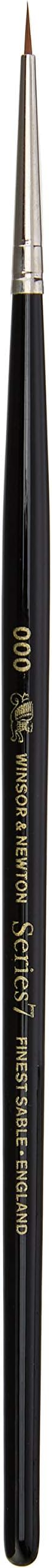 Winsor & Newton Series 7 Kolinsky Sable Brush, Round SH #000