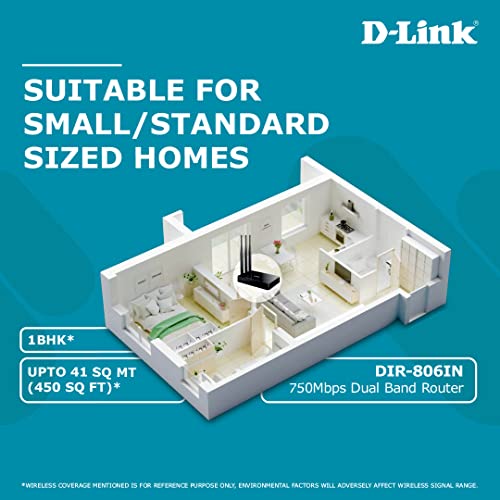 Gadgetoo D-Link Dir 806In Ac750 Dual-Band Wireless Router D-Link Dir-806- Ac750 Dual Band Wireless Router, Multiple Operating Modes Router | Ap | Repeater | Client |Wisp Client/Repeater - Buy D-Link Dir-806- Ac750 Dual Band Wireless Router, Multiple Operating Modes Router |