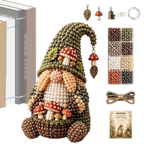 Juego de cuentas de gnomo creativo, el regalo ideal para vacaciones