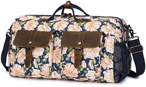 G-FAVOR Travel Duffel Bag Canvas Weekender Overnight Bags for Women Men Carry on Weekend Bag Tote 1 G-FAVOR Travel Duffel Bag Canvas Weekender Overnight Bags for Women Men Carry on Weekend Bag Tote