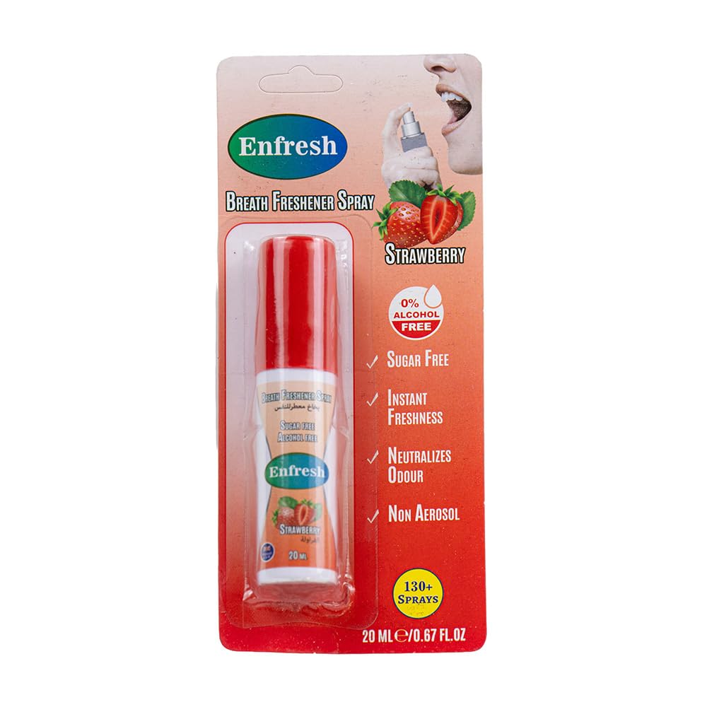 Enfresh Breath Fresher Spray 20ml - Strawberry