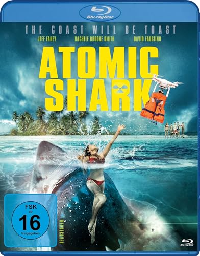 Atomic Shark con diseño realista y cola articulada para piscina 2