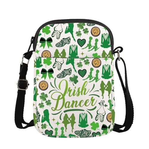 Sac de compétition de danse irlandaise avec bandoulière pour voyage et récital de danse