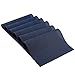 BETEAM Placemats Set of 6, Woven Vinyl Placemat for Dining Table Washable Wipeable Kitchen Place Mats Durable Indoor Outdoor Table Mats