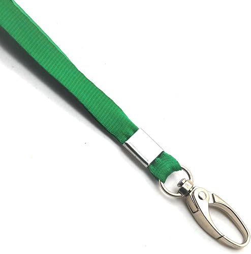 Miniatura 33 de Bird Fiy 50 cordones azules de nailon a granel para insignias de identificación, cordones de insignia, ganchos giratorios, clips ideales