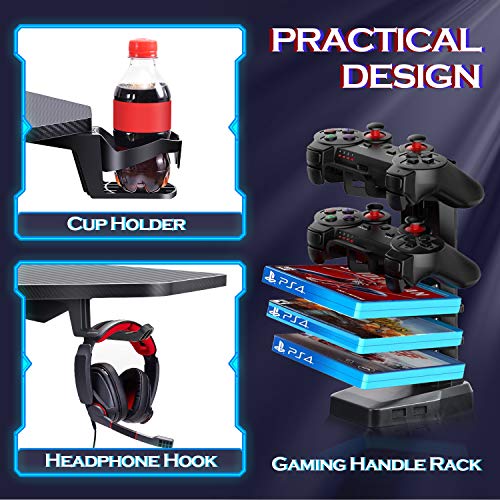 Kingrack Ergonomic PC Gaming Desk - Image 4