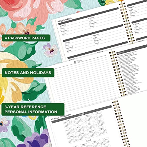 2023-2026 Monthly Planner/Calendar - 3 Year Monthly Planner 2023-2026, Jul 2023 - Jun 2026, 9'' X 11'', 2023-2026 Calendar Planner With Coated Monthly Tabs, Two-Side Pocket, Contact Pages, Notes Pages #TOP4