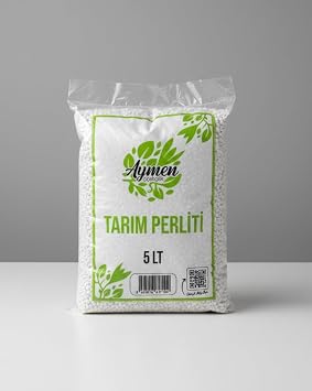 Aymen Çiçekçilik 5 Litre Tarım Perliti Köklendirici Perlit - Drenaj Düzenleyici Premium Kalite