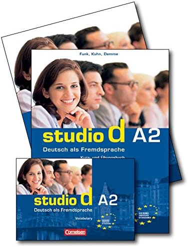 Studio D A2 (Set of 3 Books + CD) Paperback โ 1 August 2011