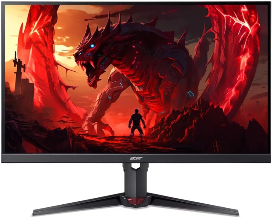 Acer Nitro 27" FHD 200Hz Gaming Monitor | 0.5ms GTG | IPS | FreeSync | Height Tilt Swivel Pivot (2 Yr Manufacturer Warranty) (Renewed)