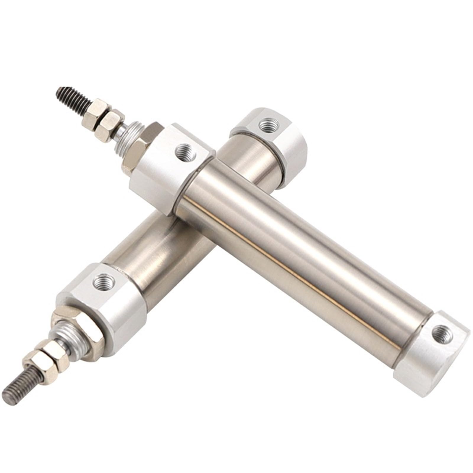 Cilindro neumático de pistón mini CDJ2B10 CDJ2B16 10 * 15 16x50 Mini cilindro neumático de doble efecto 1 pieza(Stroke 100mm,CDJ2B Bore 10mm)