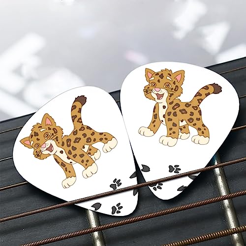 Lot de 12 médiators mignons en forme de bébé Jaguar pour guitare électrique et basse - Les Beatles, Paul McCartney, John Lennon, RIngo Starr, George Harrison Lot de 12 médiators mignons en forme de bébé Jaguar pour guitare électrique et basse – Image 8