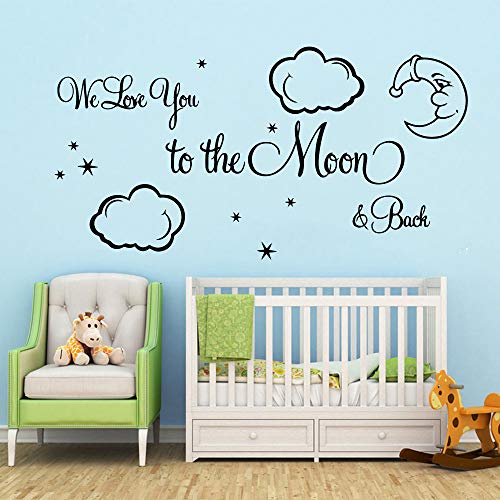 Preisvergleich Produktbild SLQUIET Kundengerechte Spaßwandaufkleber Vinylkünstlerausgangsdekorationkinde... dekorative Wandaufkleberart und weisewandaufkleber Gold L 43cm X 83cm