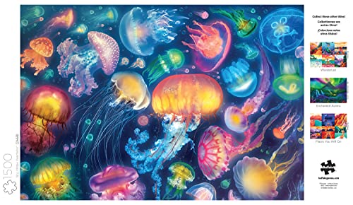 Buffalo Games - Jellyfish Fantasy - 1500 Piece Jigsaw Puzzle #TOP4