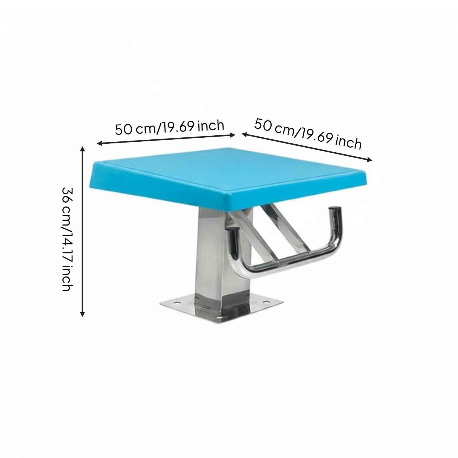 Blocco di Partenza Antiscivolo Facile Installazione Blocco di Partenza Piscina Resistente Alla Corrosione Attrezzatura Sportiva per Professionisti