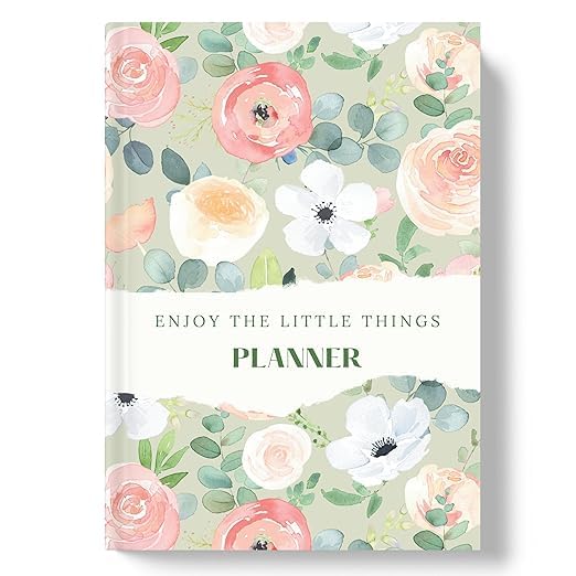LAURET BLANC 2025 Dated Life Planner Diary, Daily, Weekly, Monthly Organizer, Habit, Fitness, Meal, Budget Tracker-image-41