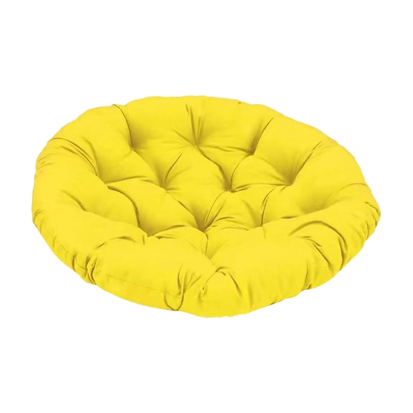 Bflcwstd Yellow Egg Chair Cushion Swing Chairs Pad, Outdoor Seat Cushion, Hanging Chair, Rattan For, Office Wicker(Yellow)