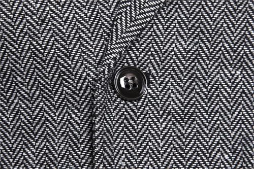 Men's Double Breasted Suit Vest Lapel Sleeveless Suit Vest Formal Business Wedding Top4