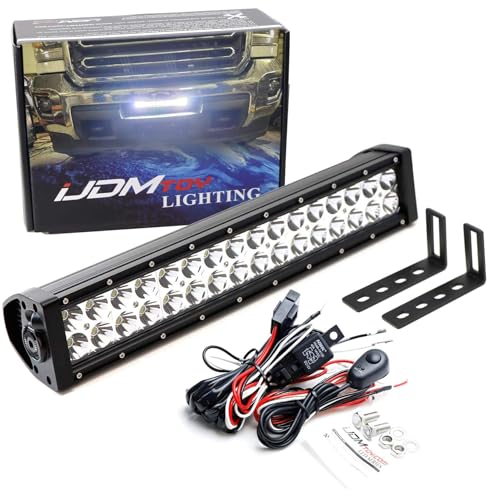 iJDMTOY GMC Sierra 2015-19 HD LED Light Bar Kit