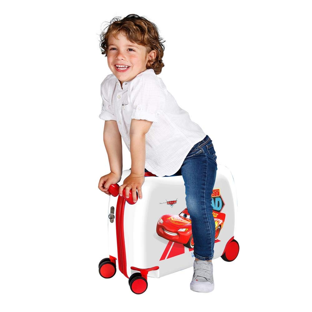 Disney Cars Good Mood Valise Enfant Multicolore 50x38x20 cms Rigide ABS Serrure à combinaison 34L 2,1Kgs 4 roues Bagage à main
