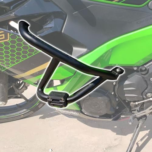 Midimttop モーターサイクルバンパーフレーム保護エンジンガードクラッシュバーアクセサリー適用車種川崎/カワサキNinja 400 / Ninja 250忍者400 250 2018 2019 2020 2021 2022 2023 2024