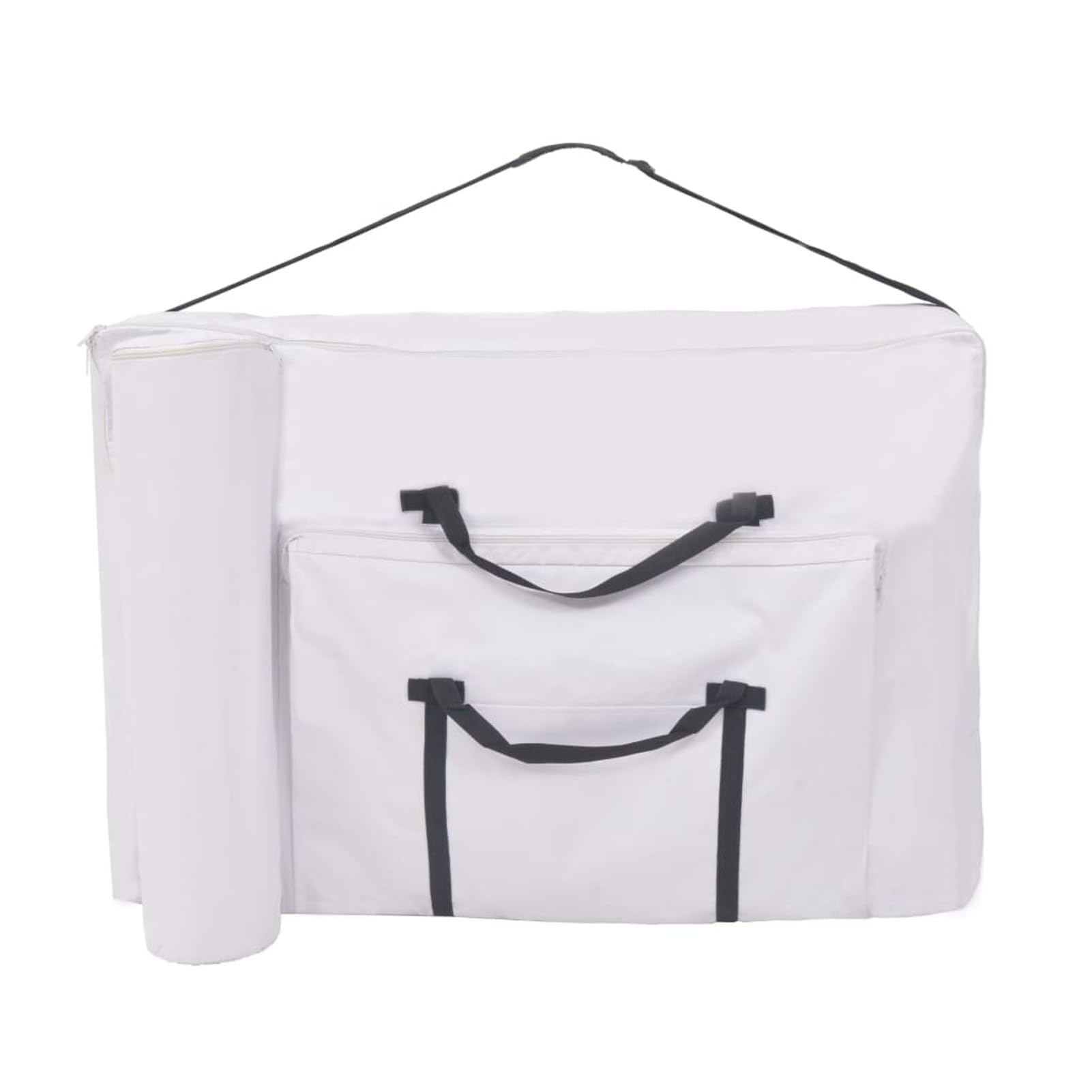 Lettino da Massaggio Pieghevole 3 Zone Spessore 10 cm Bianco,Salute e Bellezza,Cura della Persona,Massaggi e Relax,Poltrone da massaggio-110152
