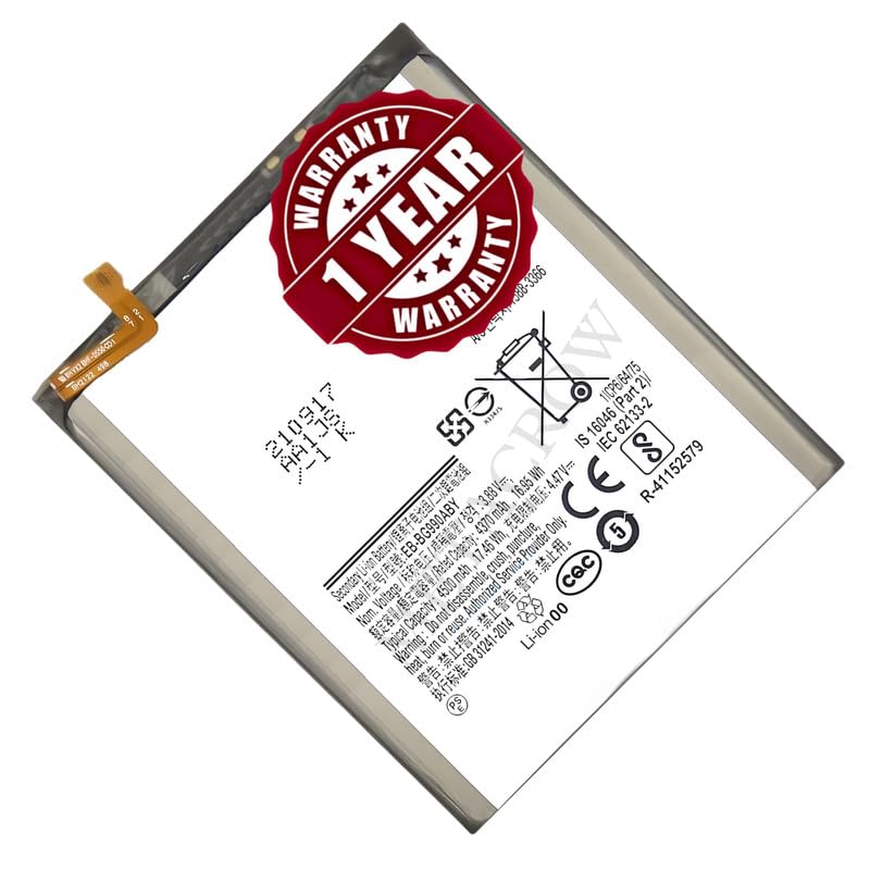 Image of Original EB-BG990ABY Battery Compatible for Samsung Galaxy S21 FE 5G - (4500mAh) - 1 Year Warranty JK1
