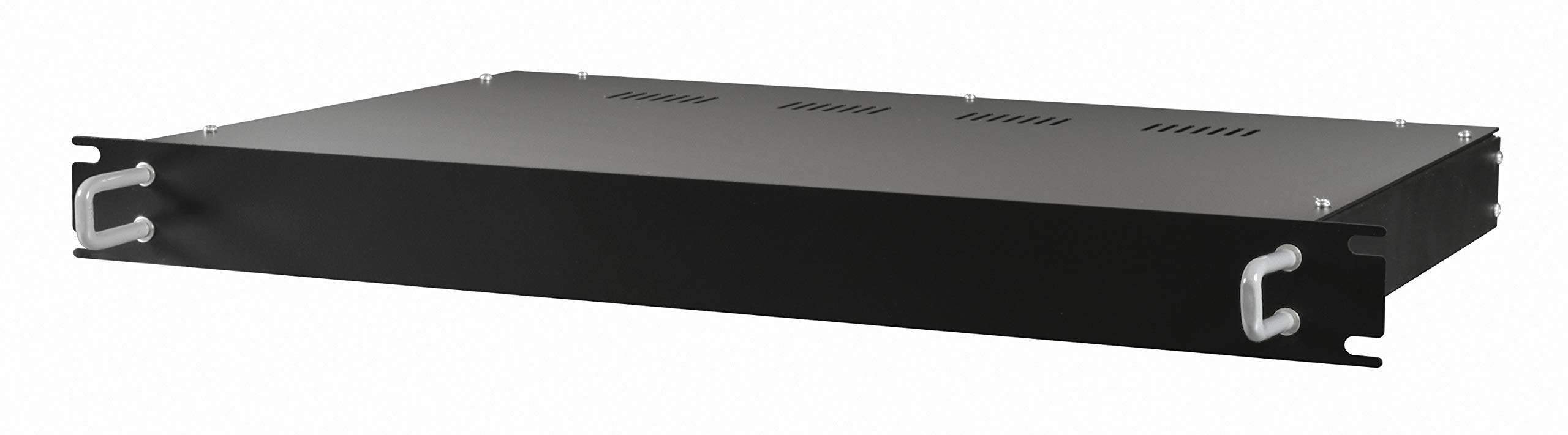 Blanko 480 mm (19") Rack-Leergehäuse 1 HE, Montagesatz
