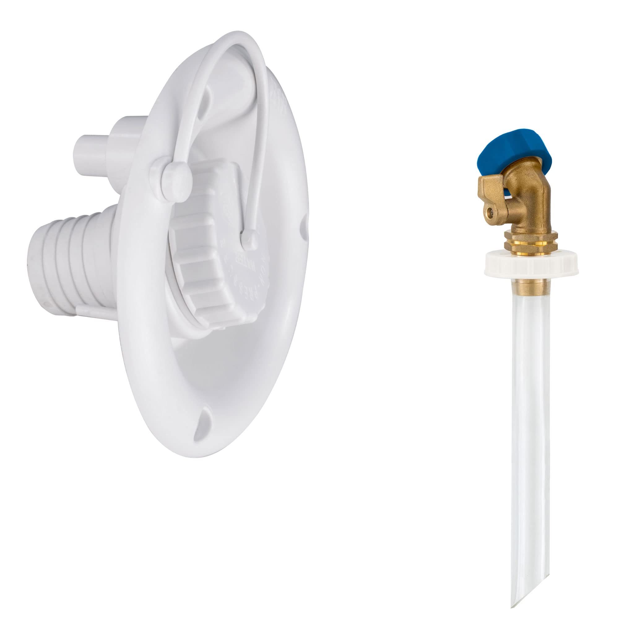 Buy RecPro RV Round Fresh Water Gravity Fill Hatch Inlet RV Water