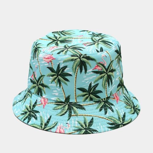 Image of Quanhaigou Bucket Hat for Men Women,Packable Reversible Printed Sun Hats,Fisherman Outdoor Summer Travel Hiking Beach Caps