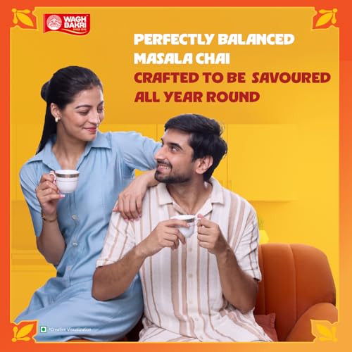 Image of Wagh Bakri Premium Spiced Tea | With 7 Refreshing Spices |500 Gram - Oolong, Granule, Oolong Tea, Granule
