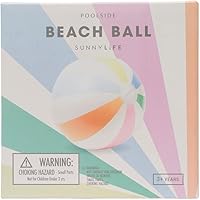 Vista 8 de SUNNYLiFE Bola de playa inflable Gelato pastel lado piscina