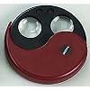 5x - 12x Advanced Complex Magnifier | Diameter: 3.5 (8.9 cm) | Dial-Controlled Selection | Ideal for Jewelers & Photographers | Red with Protective Case