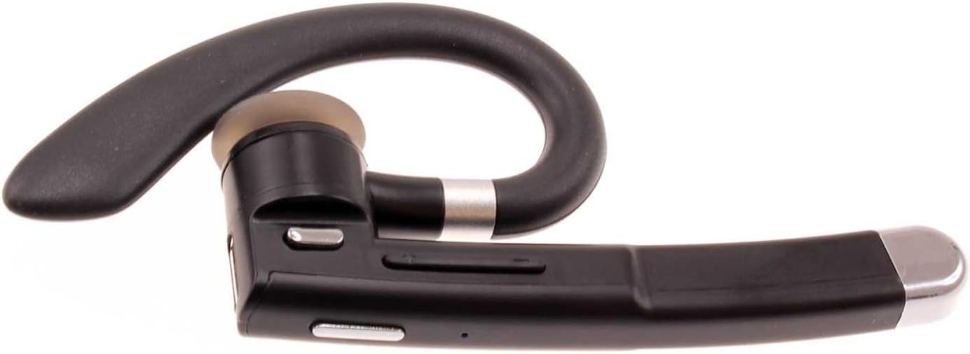 Wireless Earphone Ear-Hook Headphone Boom Mic Compatible with iPhone 16/Plus/Pro/Pro Max, Handsfree Single Headset Over The Ear Earbud